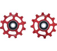 CeramicSpeed Galets de Dérailleur Coated SRAM Red / Force AXS 12 vitesses rouge universal
