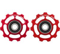 CeramicSpeed Galets de Dérailleur Shimano 11 vitesses rouge universal