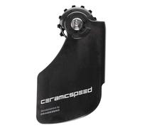 Ceramicspeed Ospw Aero Carbon 11s Shimano 8000/9100 Coated Jockey Wheel System Noir Black