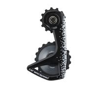 CeramicSpeed Système de galets de dérail. OSPW RS Alpha Argent S.E. Shim.9250/8150 noir/blanc