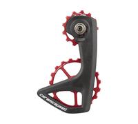 CeramicSpeed Système de Galets de Dérailleur OSPW RS 5-Spoke p. Shimano R9250/R8150 rouge universal