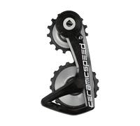 CeramicSpeed Système de Galets OSPW RS ALPHA pour SRAM Force E1/RivalE1 Silver TEAM gris