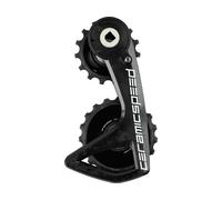 CeramicSpeed Système de Galets OSPW RS ALPHA SRAM Force E1/Rival E1 Black TEAM Logo noir