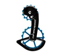 CeramicSpeed Système de roulettes de dérailleur OSPW X Coated pour Shimano GRX 2x12 bleue