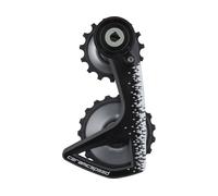 CeramicSpeed Système Galets Dérailleur OSPW RS Alpha Argent SE SRAM Red/Force AXS noir/blanc