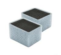 Céramique Alvéolaire pour WC Lavant pour geberit Céramique | Lot de 2 filtres, durée 2 ans, structure alvéolaire, absorption , mat