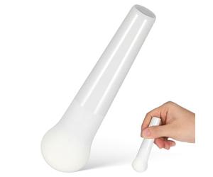 Céramique Bâtonnet de Broyage Ergonomique Blanc, Cuisine Maison | Pâtes, Caillés et Gelées, Usage Manuel, Format 11cm, Finition Céramique, Outil Cuisine