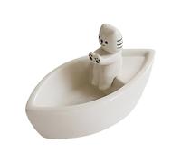 Céramique Chats Bateaux Figurine Photophore Bougeoir Maisons Artistiques Décors Pièce Facile Nettoyage Plateau De Base Vacances Bureau Table