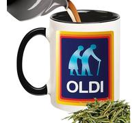 Ceramique De Rire - 400 Ml De Bois De Café Tasse Humoristique, Récipient De Boisson Chaude | Tasse De Thé Eau, Configuration De La Salle Manger, Maison Utilisez Un Drôle De Café E