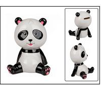 Céramique Panda Assis Tirelire Décorative 16x10x10 Cm