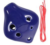 Céramique Petit Ocarina à Trous Tonalité, 6 Do en Débutant Adulte