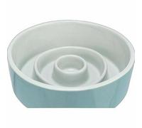 Céramique Pour L'alimentation Lente, Cercles, 0,45l / 14cm, Gris