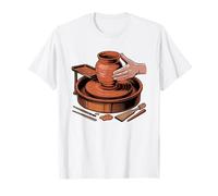 Céramique Tournée Main Tour Potier Loisir Art De L'argile T-Shirt