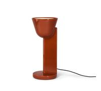 Céramique Up Lampe à Poser Rouge Rouille