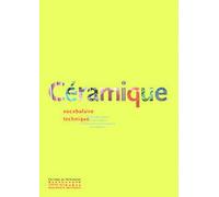 Céramique, vocabulaire technique