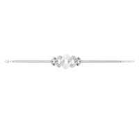 Ceranity - 1-32/0013-B - Bracelet Femme - Argent 925/1000 5.8 GR - Oxyde de Zirconium - Blanc - 19 cm