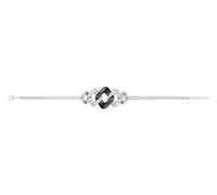 Ceranity - 1-32/0013-N - Bracelet Femme - Argent 925/1000 5.8 GR - Oxyde de Zirconium - Blanc - 19 cm