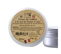 Cérat de Galien à la Rose de Damas et Miel, 50ml, Hydratant et Nourissant, Produit Artisanal en Périgord Noir