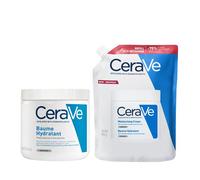 CeraVe Baume Hydratant Peau Très Sèche & Atopique 473ml + Éco-recharge