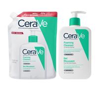 CeraVe Bundle Gel Moussant 473ml + Gel Moussant Éco-Recharge 473ml