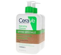 Cerave Crème Lavante Hydratante Peaux Sèches À Très Sèches Lot De 2 X 473 Ml