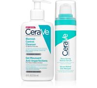 CeraVe Control Cleanser & Retinol Serum Duo ensemble anti-imperfections de la peau à tendance acnéique