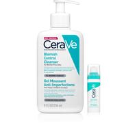 CeraVe Control Cleanser & Retinol Serum Duo soin global anti-imperfections de la peau à tendance acnéique