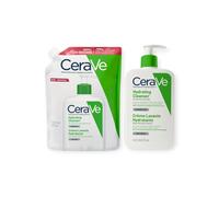 Cerave Crème Lavante Hydratante 473 ml + Recharge 473 ml