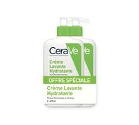 Cerave Cleanse Corps Crème Lavante Hydratante Peaux Normales à Sèches 2x473ml