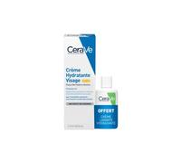 CeraVe Crème Hydratante Visage SPF 30 52ml + Crème Lavante 20ml Offerte