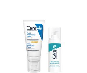 CeraVe Duo Crème hydratante visage & Sérum rétinol anti-marques