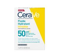 CeraVe Suncare Fluide Hydratant Invisible SPF50 Haute Protection pour le visage 50mL