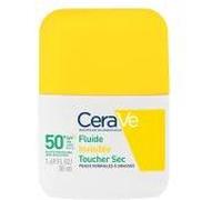 CeraVe Suncare Fluide Invisible Toucher Sec SPF50+ Haute Protection pour le visage 50mL