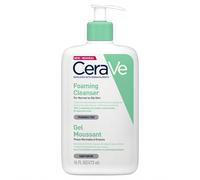 Cerave Gel Nettoyant Moussant Peaux Normales À Grasses Flacon Pompe 473ml