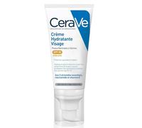 CERAVE - Hydratation Intense Visage SPF 50, Protection Solaire pour Peaux Normales à Sèches (Tube 52mL) - lot de 2 - Vendu par Lot
