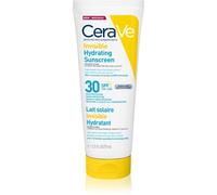 CeraVe - Lait Solaire Invisible Hydratant SPF 50+ - Très Haute Protection Solaire Visage & Corps - Hydratation 24H - Fini Ultra-Léger - Aux 3 Céramides - Adultes & Enfants +3 Ans - 75 ml