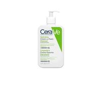 CeraVe Gel Limpiador Crema-Espuma Hidratante, Para Piel Normal a Seca, Elimina Maquillaje, Suciedad y Grasa, Para Rostro, Con Ceramidas Esenciales, Aminoácidos y Ácido Hialurónico, 473 ml