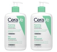 CeraVe Nettoyants Gel Moussant Peaux Normales à Grasses 2x473ml