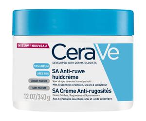CeraVe SA Crème Anti-Rugosités Peaux Sèches Rugueuses Et Squameuses Pot 340g