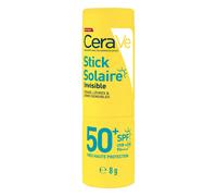 CeraVe Invisible Sun Stick SPF 50+ stick de bronzage SPF 50+ 8 g