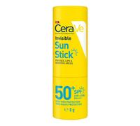 CeraVe Invisible Sun Stick SPF 50+ stick de bronzage SPF 50+ 8 g