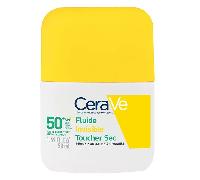 CeraVe Suncare Fluide Invisible Toucher Sec SPF 50+ Haute Protection pour le visage 50mL