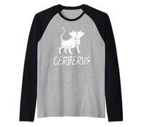 Cerbère Chien à Trois Têtes Mythe Grèce Antique Héros Manche Raglan