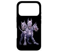 Cerbère Mythologie Grecque Chien Trois Têtes Divinité Grèce Coque pour iPhone 17 Pro