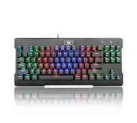 Redragon Clavier filaire Cerberus KM-561 mécanique 87 touches AZERTY Switch bleu RGB Noir