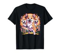 Cerberus Corgi Mythologie des lévriers à trois têtes pour amoureux des chiens T-Shirt