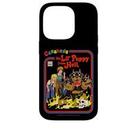 Cerberus Puppy Sarcastic Retro Vintage Funny Adult Humor Coque pour iPhone 14 Pro