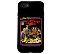 Cerberus Puppy Sarcastic Retro Vintage Funny Adult Humor Coque pour iPhone SE (2020) / 7/8