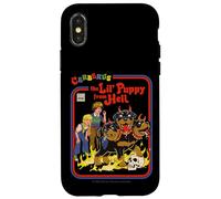 Cerberus Puppy Sarcastic Retro Vintage Funny Adult Humor Coque pour iPhone X/XS