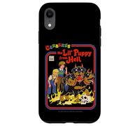 Cerberus Puppy Sarcastic Retro Vintage Funny Adult Humor Coque pour iPhone XR